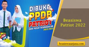 Beasiswa Patriot 2022