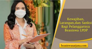 Ingin Daftar Beasiswa LPDP? Pahami Kewajiban, Larangan, dan Sanksi Bagi Pelanggarnya