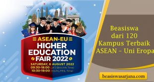 AEHEF 2022, Pameran Pendidikan Dengan Bursa Kuliah dan Beasiswa dari 120 Kampus Terbaik ASEAN – Uni Eropa
