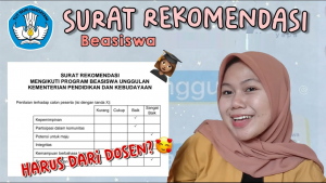 Contoh Surat Rekomendasi Beasiswa