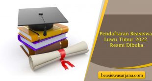 Pendaftaran Beasiswa Luwu Timur 2022 Resmi Dibuka