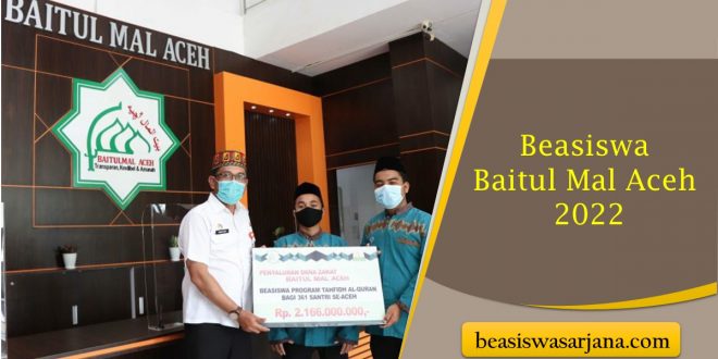 Beasiswa Baitul Mal Aceh 2022