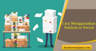Cara Menggunakan Publish or Perish Beserta Link Downloadnya