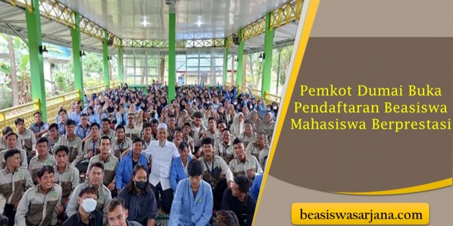 Pemkot Dumai Buka Pendaftaran Beasiswa Mahasiswa Berprestasi Untuk 177 Kuota, Ini Syarat dan Cara Daftarnya
