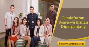 Pendaftaran Beasiswa Brilian Diperpanjang