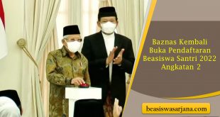 Baznas Kembali Buka Pendaftaran Beasiswa Santri 2022 Angkatan 2