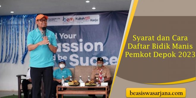 Syarat dan Cara Daftar Bidik Manis Pemkot Depok 2023