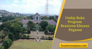 Undip Buka Program Beasiswa Khusus Pegawai, Simak Info Lengkap Cara Daftar dan Syaratnya
