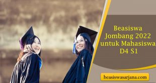 Beasiswa Jombang 2022 untuk Mahasiswa D4 S1