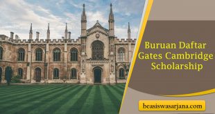 Buruan Daftar Beasiswa Gates Cambridge Scholarship, Kesempatan Kuliah S2 S3 Gratis di Inggris