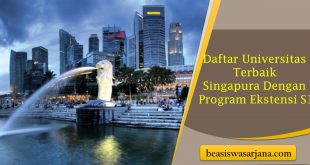 Daftar Universitas Terbaik Singapura Dengan Program Ekstensi S1