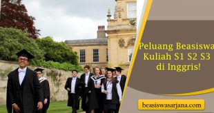 Jardine Scholarship, Peluang Beasiswa Kuliah S1 S2 S3 di Inggris! Ada Jalur VIP Khusus Mahasiswa UGM dan ITB Juga Loh