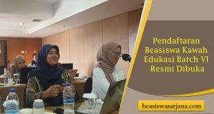 Pendaftaran Beasiswa Kawah Edukasi Batch VI Resmi Dibuka