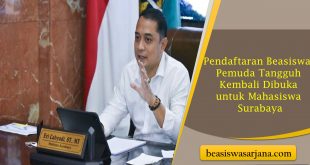 Pendaftaran Beasiswa Pemuda Tangguh Kembali Dibuka untuk Mahasiswa Surabaya
