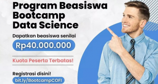 Pendaftaran Beasiswa Bootcamp Data Science dari COFI Kembali Dibuka