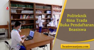Politeknik Bina Trada Buka Pendaftaran Beasiswa