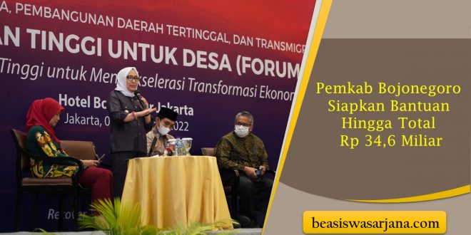 Segera Buka Pendaftaran Beasiswa, Pemkab Bojonegoro Siapkan Bantuan Hingga Total Rp 34,6 Miliar