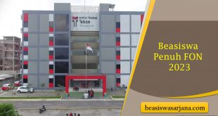 Beasiswa Penuh FON 2023