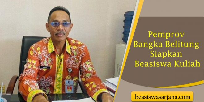 Gandeng Dinas Pendidikan Babel, Pemprov Bangka Belitung Siapkan Beasiswa Kuliah Prestasi dan Disabilitas