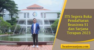 ITS Segera Buka Pendaftaran Beasiswa S1 dan Sarjana Terapan 2023