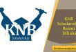 KNB Scholarship Resmi Dibuka