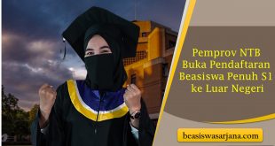 Pemprov NTB Buka Pendaftaran Beasiswa Penuh S1 ke Luar Negeri