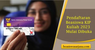 Pendaftaran Beasiswa KIP Kuliah 2023 Mulai Dibuka