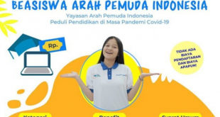 Pendaftaran Beasiswa Pendidikan Arah Pemuda Indonesia 2023 Batch 3 Telah Dibuka, Ini Syarat dan Cara Daftarnya