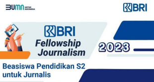 Pendaftaran Beasiswa S2 BRI Fellowship 2023 untuk Jurnalis di Buka