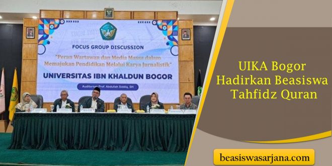 UIKA Bogor Hadirkan Beasiswa Tahfidz Quran