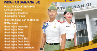 Universitas Pertahanan (Unhan) Buka Pendaftaran Jalur Beasiswa S1 2023