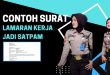Contoh Surat Lamaran Kerja Satpam atau Security Lengkap