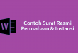 Contoh Surat Resmi untuk Berbagai Acara di Perusahaan dan Instansi