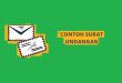 Contoh Surat Undangan untuk Berbagai Keperluan