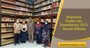 Beasiswa Osaka Gas Foundation 2023 Resmi Dibuka