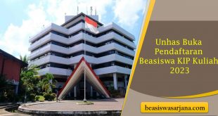 Buka Pendaftaran Beasiswa KIP Kuliah 2023, Unhas Beri Kesempatan Maba Jalur SNBP dan Ketua OSIS Untuk Mendaftar
