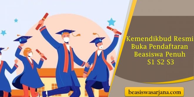 Kemendikbud Resmi Buka Pendaftaran Beasiswa Penuh S1 S2 S3 Untuk Pelaku Budaya dan Tenaga Pendidik, Ini Syarat dan Cara Daftarnya