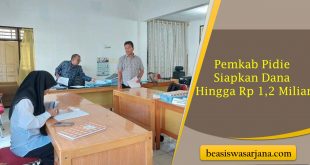 Pemkab Pidie Siapkan Dana Hingga Rp 1,2 Miliar