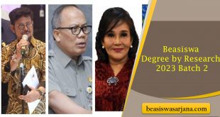 Beasiswa Degree by Research 2023 Batch 2